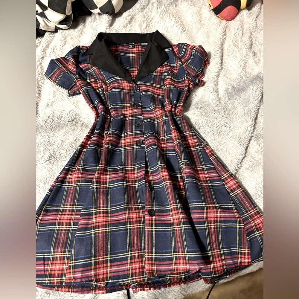 Plaid Dress